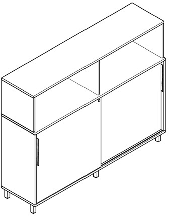 Office storage cupboards drawing specification 