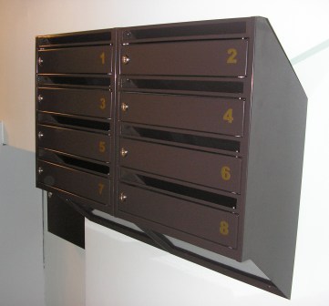 Sectional mailboxes 