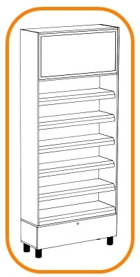 NON-STANDARD STORE SHELVING SYSTEMS