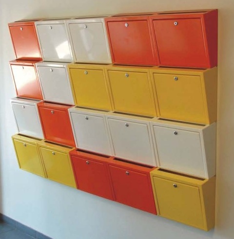 COMBINED SECTIONAL MAILBOXES 